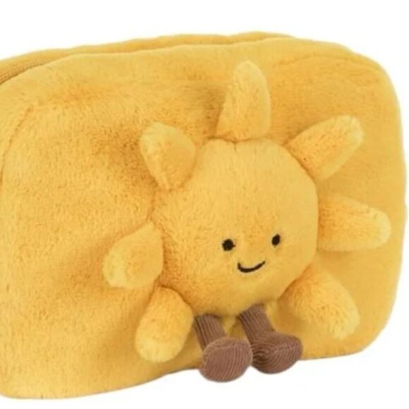 Jellycat Sun Plush Pouch with gift bag - NWT - Picture 1 of 8